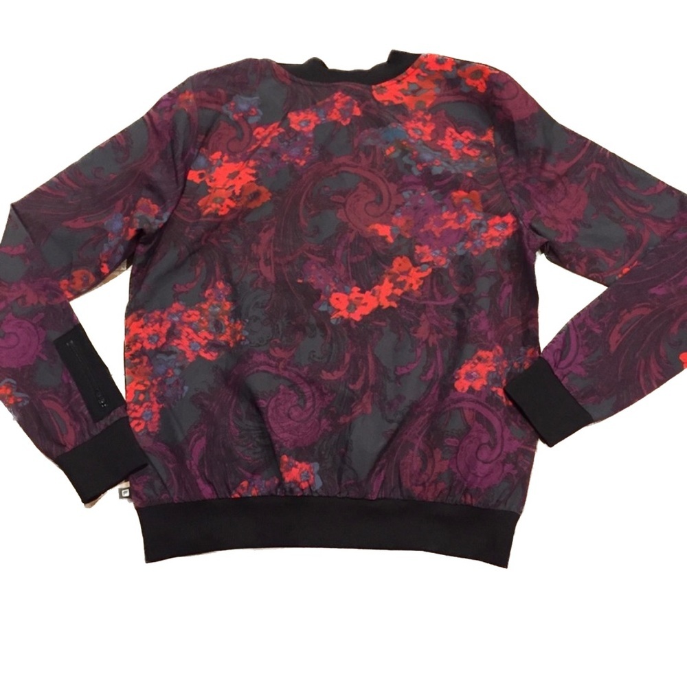 Fabletics Ithaca Romantic Print Jacket Medium Pur… - image 2